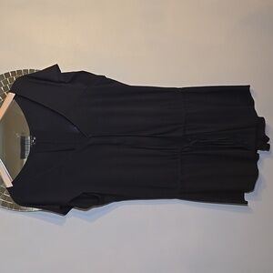 Theory Peru Pima Cotton Model Shortsleeved Zipper Front Drawstring Waist Rompa